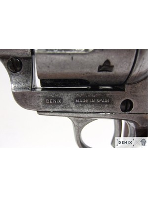 Denix Koleksiyon Grubu-Cal.45 Peacemaker Revolver 12", Usa 1873-JDNX1303-ORIJINALDEN Ilham Alan Tasarım