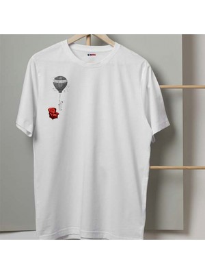 Mor Mürekkep Dream Tasarım Baskılı Kadın Tshirt