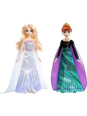 Disney Karlar Ükesi Prensesleri Anna ve Elsa - 2'li Paket