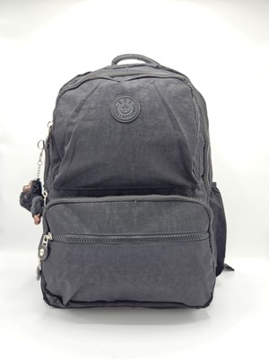 Ozya Siyah Su Geçirmez Geniş Hacimli ve Ultra Hafif Büyük Boy Okul Çantası & Seyahat & Sırt Çantası Unisex