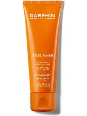 Darphin Soleil Plaisir SPF50 Anti Aging Etkili Güneş Koruyucu Krem Yüz için 50 ml Nemlendirici