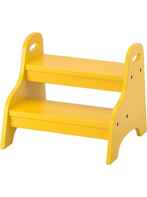 IKEA Çocuk Taburesi Sarı 40 x 38 x 33 cm Mdf Çocuk Basamağı