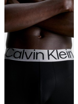 Calvin Klein Logolu 3 Pack Boxer 000NB3075A7V1 Erkek Boxer 000NB3075A 7V1