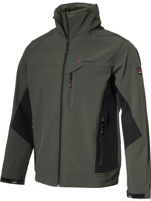 Cresta Outdoor Gizli Kapüşonlu Erkek Softshell Ceket