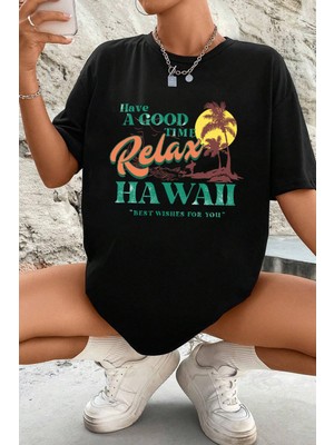 Only Trendwear Hawaii Tasarım Tshirt