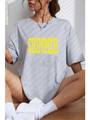 Only Trendwear Shimmer Baskılı T-Shirt