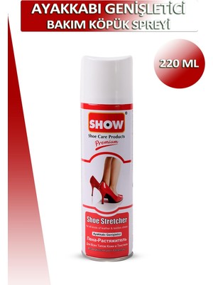 Dopar Show Ayakkabı Genişletici Bakım Köpük Spreyi 220 ml