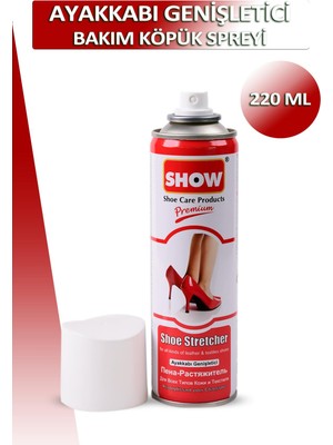 Dopar Show Ayakkabı Genişletici Bakım Köpük Spreyi 220 ml