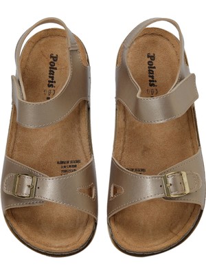 Polaris 164254.Z3FX Altın Kadın Comfort Sandalet