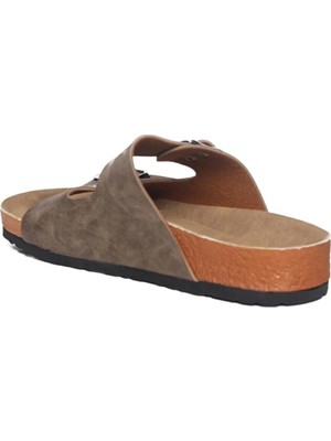 Kafkaslar Ortopedik Terlik Kadın ve Erkek Kullanımı İçin Düz Tabanlı Günlük Model