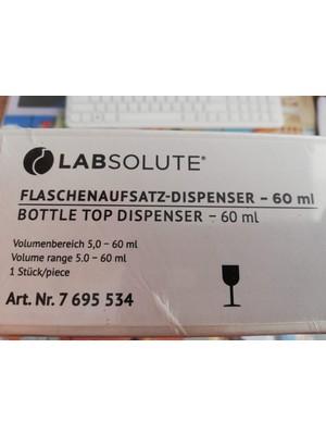 Şişe Dispanser Büretdağıtıcılar 60ML