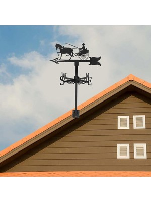 Yolanda Weathervane Gazebo Crafts Taşıma Için Weathervane Bahçesi Bahis Ölçüm Aracı (Yurt Dışından)