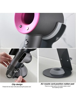 Xinh Dyson Saç Kurutma Makinesi Standı Dikey Punch-Ücretsiz Berber Dükkanı Dyson Saç Kurutma Makinesi Tezgah Depolama Raf (Yurt Dışından)