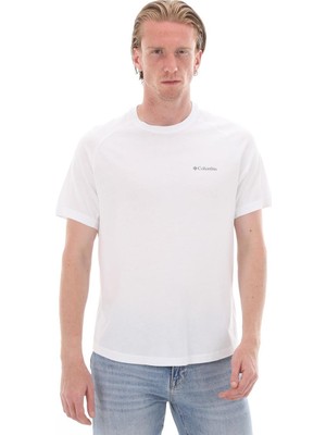 Columbia Csc M Comfort Ss Tee Beyaz T-Shirt