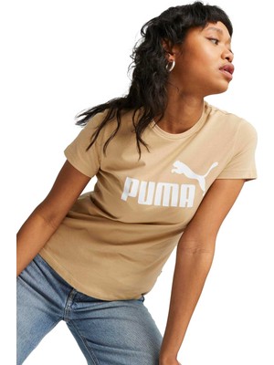 Puma Ess Logo Kadın Tişört 58677587 5867758721