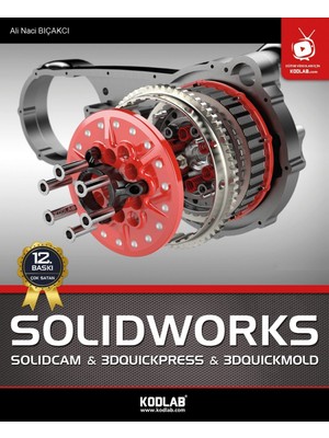 Kodlab Yayınları Solidworks & Solidcam 2018