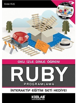 Kodlab Yayınları Ruby Programlama (Oku, İzle, Dinle, Öğren!)