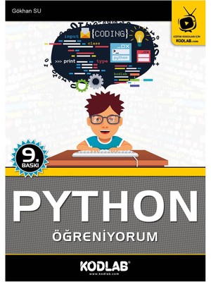 Kodlab Yayın Dağıtım Kodlab Yayınları Python Artık Çocuk Oyuncağı! 204 Sayfa Ciltsiz Türkçe Kitap