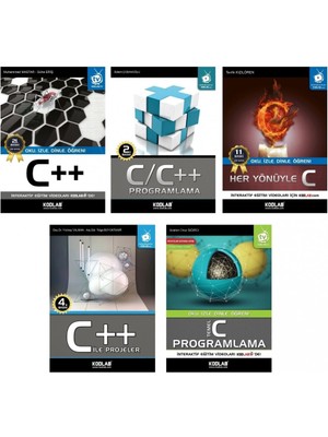 Kodlab Yayınları C/c++ Programlama Seti 2