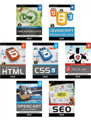 Kodlab Yayınları Yeni Nesil Web Tasarım Seti