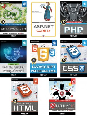 Kodlab Yayınları Web Tasarım Seti 2
