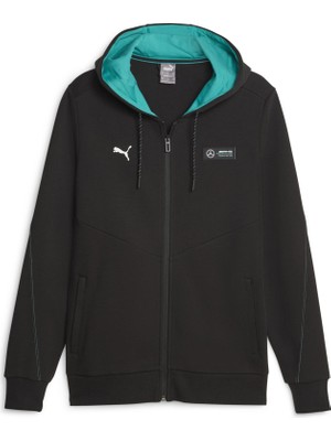 Puma Mercedes Hooded Sweat Jacket Erkek Günlük Ceket 62114701 Siyah