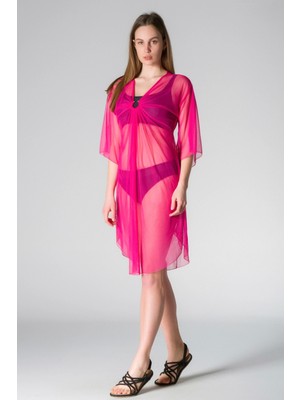 Nikshop Freshness Tp-16 Kolları Volanlı Tül Pareo