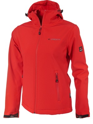 Cresta Outdoor Basic Kapüşonlu Kadın Softshell Ceket
