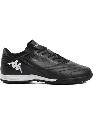 Kappa Siyah Beyaz Erkek Halı Saha Ayakkabısı