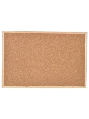 Panda Ahşap Çerçeve Mantar Pano 90X120 PAN538 / Panda