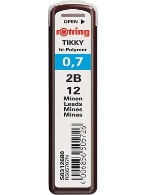 Rotring 0.7 mm Uç Min Siyah 1 Adet Rotring Siyah Kalem Uçu 0.7 mm 1 Adet