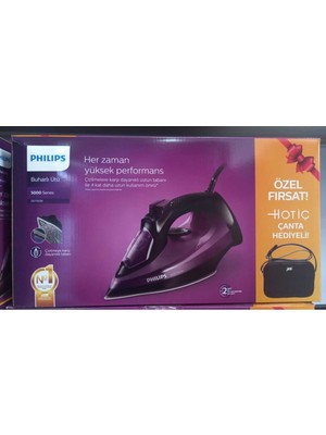 Philips DST5030/80 2400W Buharlı Ütü Çanta DST5030/80+ÇANTA