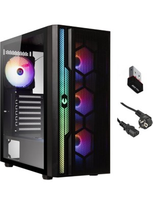 Pcbox Intel Core I5 12400F / Rtx 4060 / 16 GB Ddr4 / 500 GB 3500 - 2100 Mb/s M2 SSD / 4060V1 / Gaming Masaüstü Pc