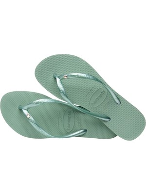 Havaianas 1809 / Slim Crystal Sw Iı Clay Açık Yeşil Kadın Terlik