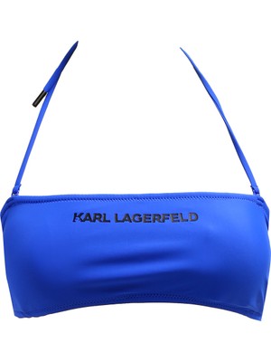 Karl Lagerfeld Lacivert Kadın Bikini Üst 230W2236