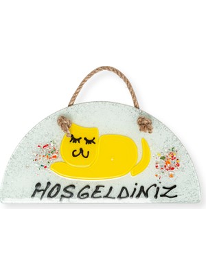 Q-Art Hoş Geldin Kapı Süsü - 24 cm