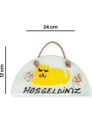 Q-Art Hoş Geldin Kapı Süsü - 24 cm