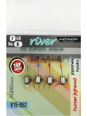 River Hunter Jig Head 4p