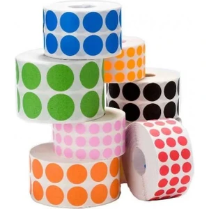 Nokta Etiketi 5000 'li Tek'li Kutu 10 mm Turuncu