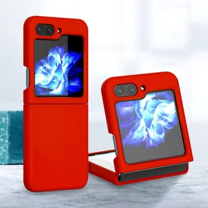 Plz Shop Samsung Galaxy Z Flip5 Için Silikon Katlanır Telefon Kasası (Yurt Dışından)