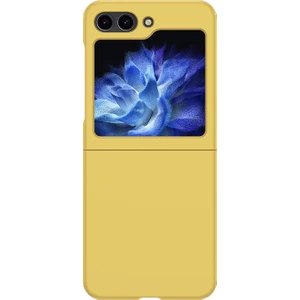 Plz Shop Samsung Galaxy Z Flip5 Limon Sarı Için Pc Skin Fe Phone Kılıf (Yurt Dışından)
