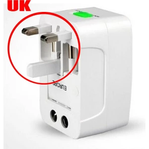 Üniversal Yurt Dışı Seyahat Elektrik Priz Fiş Çevirici Dönüştürücü 110-250 Volt Arası