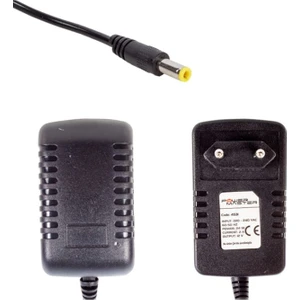 12 Volt 2 Amper Plastik Kasa Priz Tipi Adaptör 5.5*2.5 Uç