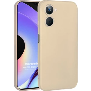 Matte Silicone Realme 10 4g Kılıf Gold
