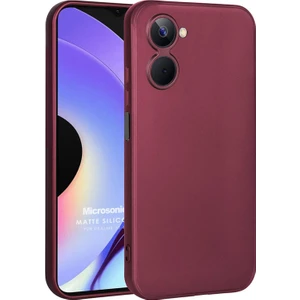 Matte Silicone Realme 10 4g Kılıf Mor