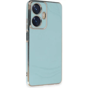 Realme C55 Kılıf Olive Plated Yeşil