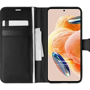 Xiaomi Redmi Note 12 Pro 4g Kılıf Delux Leather Wallet Siyah