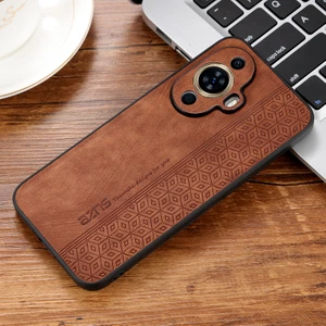 Huawei Nova 11 Pro Için Uygun Kabartmalı Desen Retro Cep Telefonu Kılıfları (Yurt Dışından)