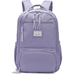 Smart Bags Sırt Çantası Okul Boyu Kalem Kutusu Hediyeli 3196 - Eflatun