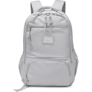 Smart Bags Sırt Çantası Okul Boyu Kalem Kutusu Hediyeli 3196  - Açık Gri